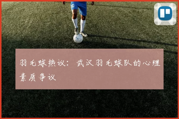 羽毛球热议：武汉羽毛球队的心理素质争议