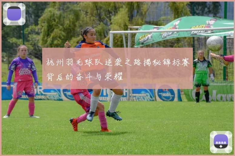 杭州羽毛球队逆袭之路揭秘锦标赛背后的奋斗与荣耀